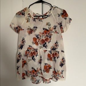 Floral blouse